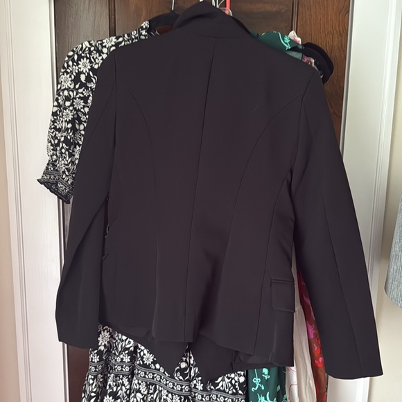 Steve Madden Apparel womens Naomi Casual Blazer, Black, Small US - Picture 8 of 8